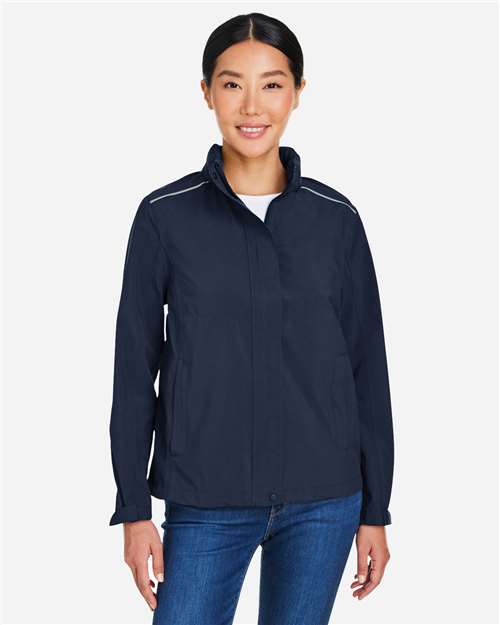 Women's Packable Rain Jacket - Classic Navy