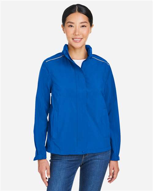 Women's Packable Rain Jacket - True Royal