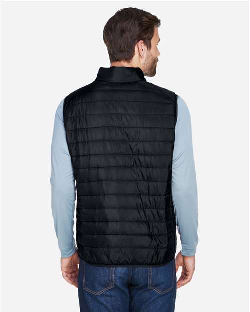 Men's Prevail Packable Puffer Vest - Black