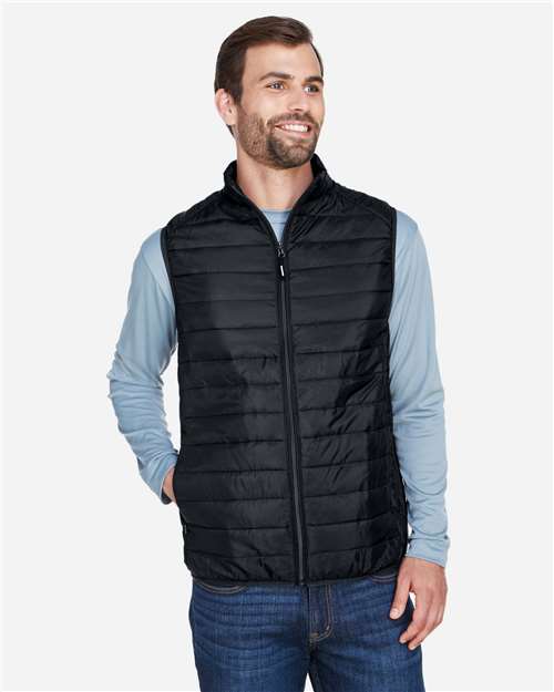 Men's Prevail Packable Puffer Vest - Black