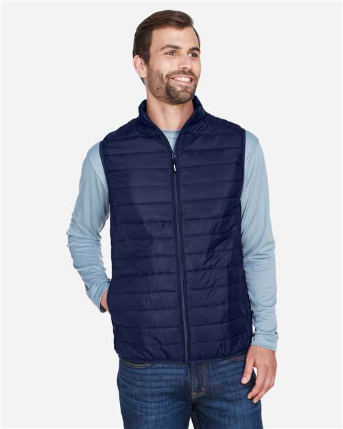 Men's Prevail Packable Puffer Vest - Classic Navy