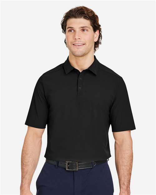 Men's CrownLux Performance® Windsor Welded Polo - Black
