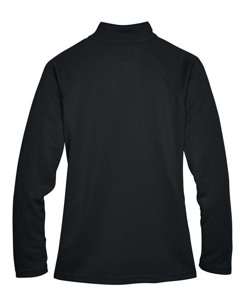Women's Stretch Tech-Shell® Compass Quarter-Zip Pullover - Black