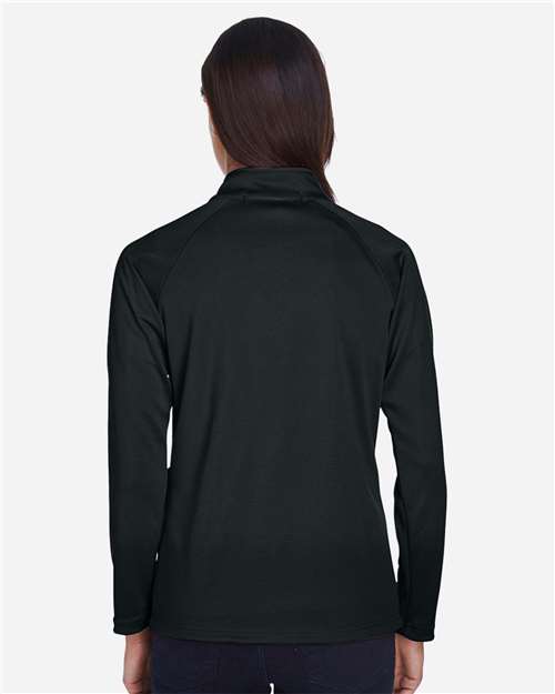 Women's Stretch Tech-Shell® Compass Quarter-Zip Pullover - Black