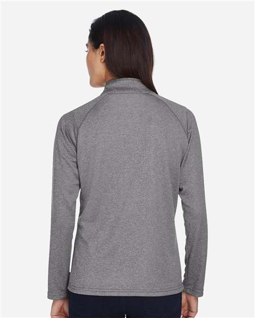 Women's Stretch Tech-Shell® Compass Quarter-Zip Pullover - Dark Grey Heather