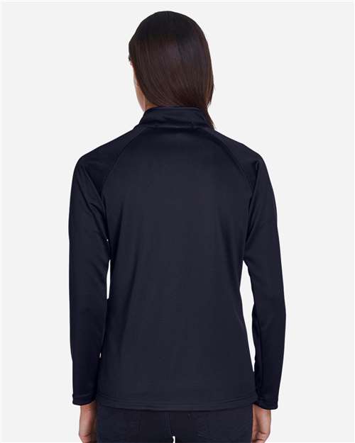Women's Stretch Tech-Shell® Compass Quarter-Zip Pullover - Navy