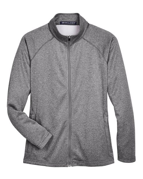 Women's Stretch Tech-Shell® Compass Full-Zip Jacket - Dark Grey Heather