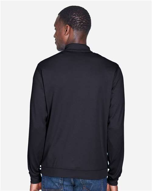 Men's DRYTEC20™ Performance Quarter-Zip Pullover - Black/ Grey Heather/ Graphite