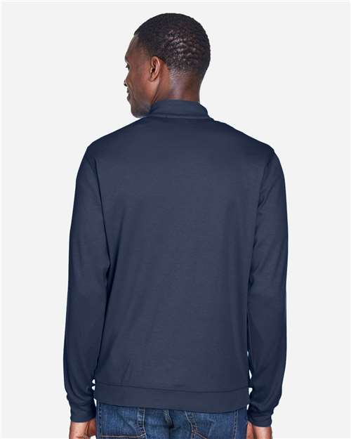 Men's DRYTEC20™ Performance Quarter-Zip Pullover - Navy/ Grey Heather/ Graphite