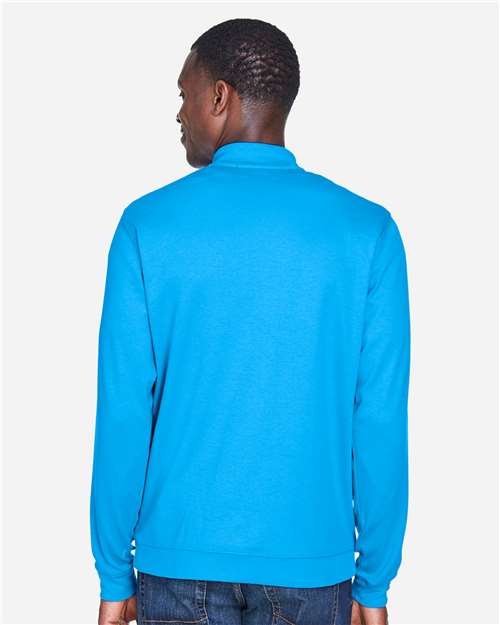 Men's DRYTEC20™ Performance Quarter-Zip Pullover - Ocean Blue/ Navy/ Ocean Blue