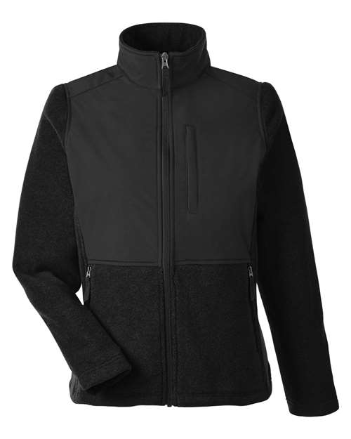 Women's Journey Summit Hybrid Full-Zip - Black/ Black