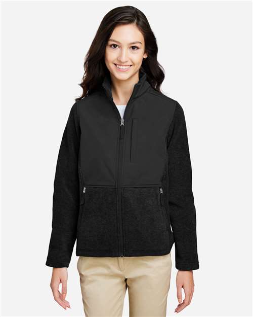 Women's Journey Summit Hybrid Full-Zip - Black/ Black