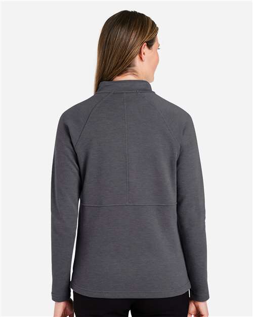 Women's New Classics® Charleston Quarter-Zip Pullover - Black Melange