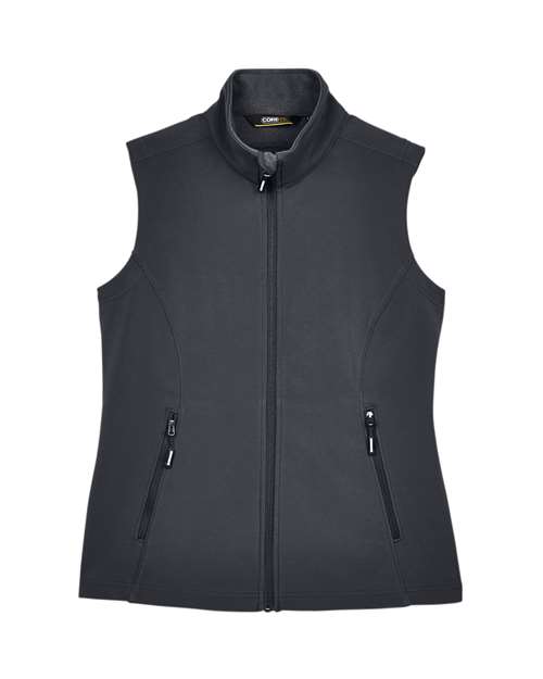 Women's Cruise Two-Layer Fleece Bonded Soft Shell Vest - Carbon