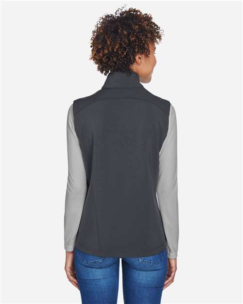 Women's Cruise Two-Layer Fleece Bonded Soft Shell Vest - Carbon