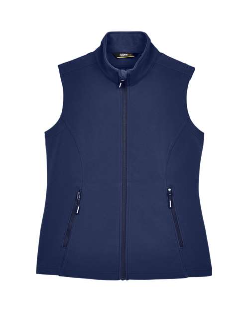 Women's Cruise Two-Layer Fleece Bonded Soft Shell Vest - Classic Navy