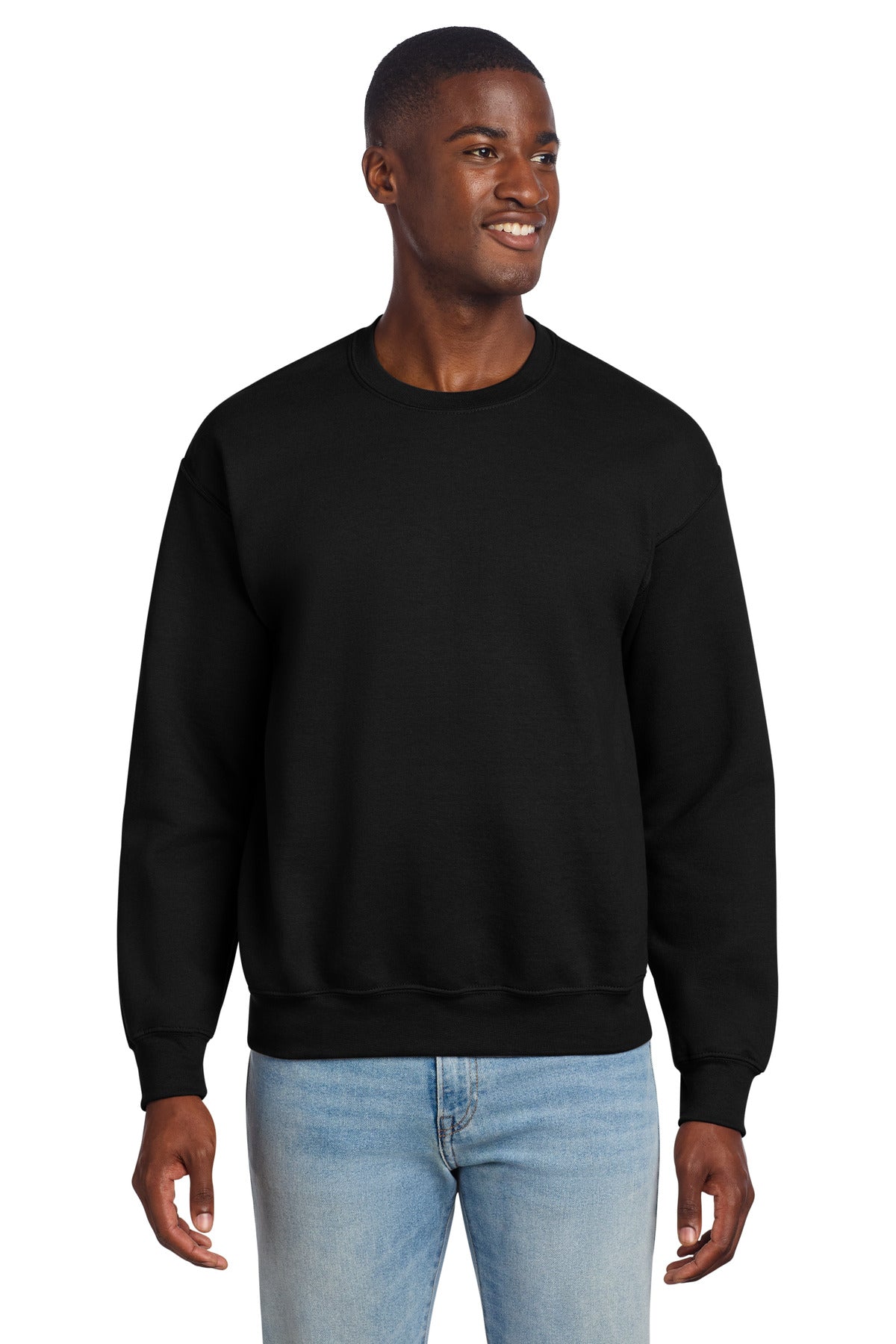 Gildan - DryBlend Crewneck Sweatshirt - Black