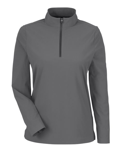 Women's CrownLux Performance® Windsor Welded Quarter-Zip Pullover - Graphite