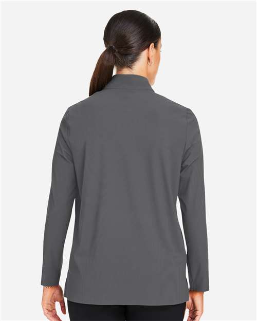 Women's CrownLux Performance® Windsor Welded Quarter-Zip Pullover - Graphite