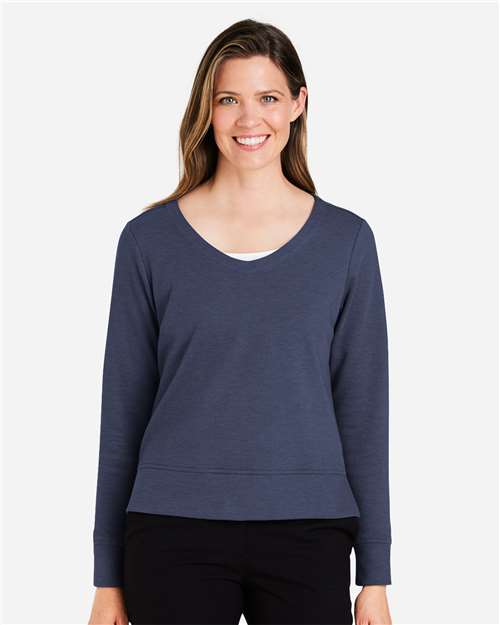 Women's New Classics® Charleston Pullover - Navy Melange