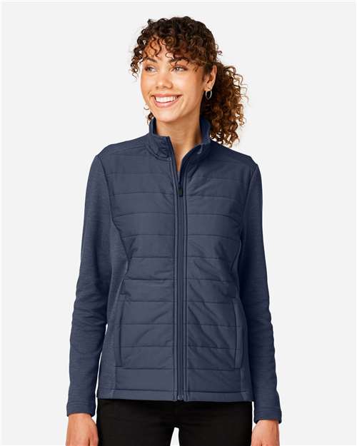 Women's New Classics® Charleston Hybrid Jacket - Navy Melange/ Navy