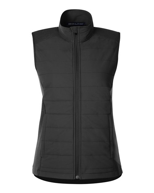 Women's New Classics® Charleston Hybrid Vest - Black/ Melange Black