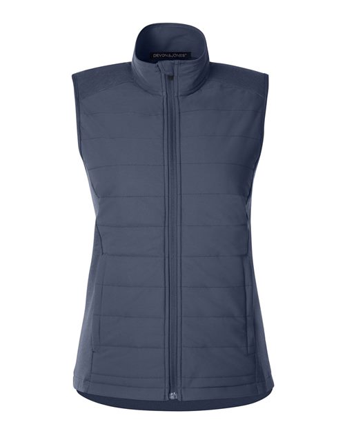 Women's New Classics® Charleston Hybrid Vest - Navy Melange/ Navy