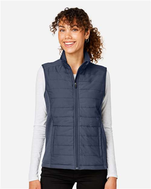 Women's New Classics® Charleston Hybrid Vest - Navy Melange/ Navy