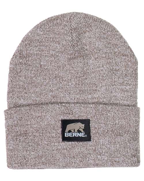 Heritage Knit Cuff Beanie - Hickory Heather