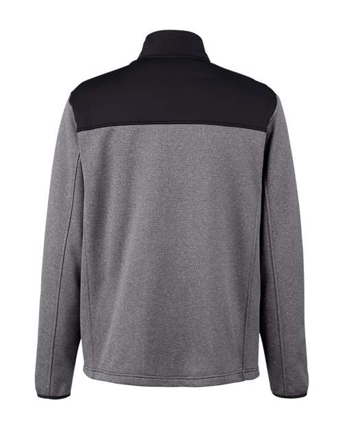 Men's Venture Heathered Stripe Hybrid Jacket - Black/ White