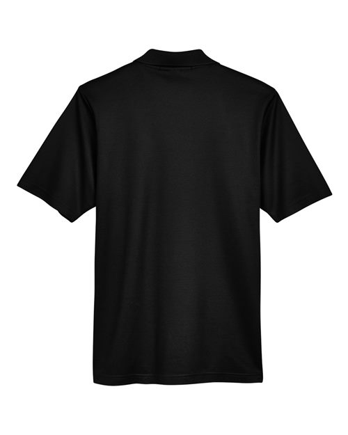 Men's Tall CrownLux Performance® Plaited Polo - Black