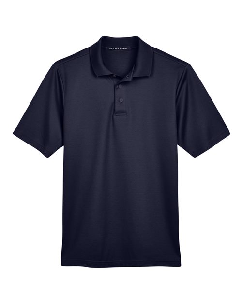 Men's Tall CrownLux Performance® Plaited Polo - Navy