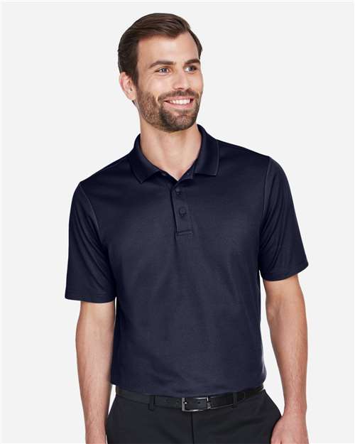 Men's Tall CrownLux Performance® Plaited Polo - Navy