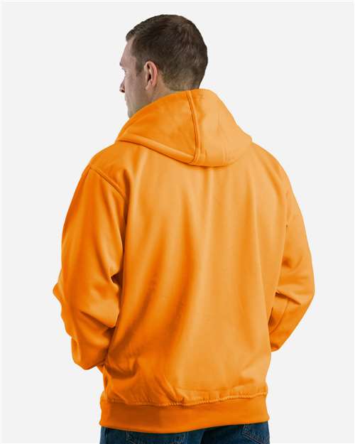 Men's Heritage Thermal-Lined Full-Zip Hooded Sweatshirt - Orange