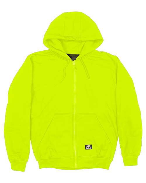 Men's Heritage Thermal-Lined Full-Zip Hooded Sweatshirt - Yellow