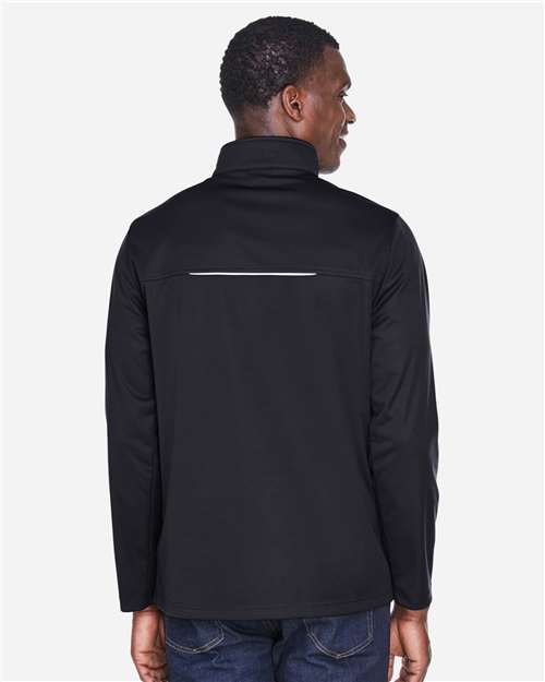 Men's Tall Techno Lite Three-Layer Knit Tech-Shell - Black