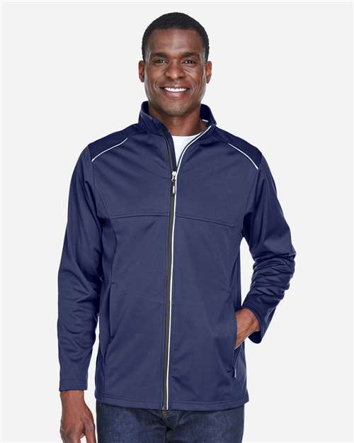Men's Tall Techno Lite Three-Layer Knit Tech-Shell - Classic Navy