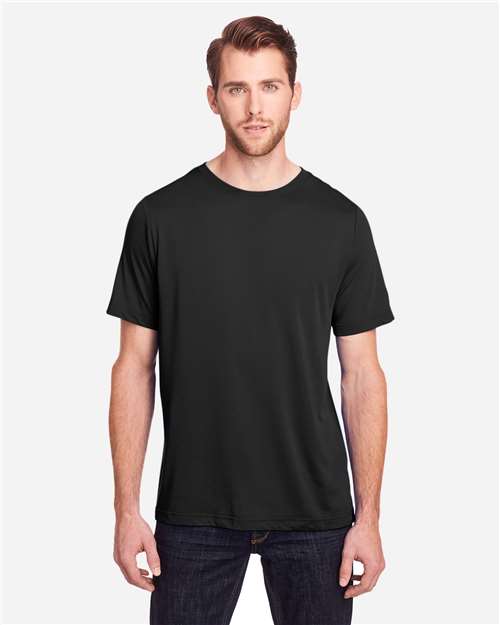 Unisex Tall Fusion ChromaSoft™ Performance T-Shirt - Black
