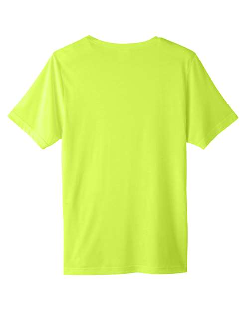 Unisex Tall Fusion ChromaSoft™ Performance T-Shirt - Safety Yellow