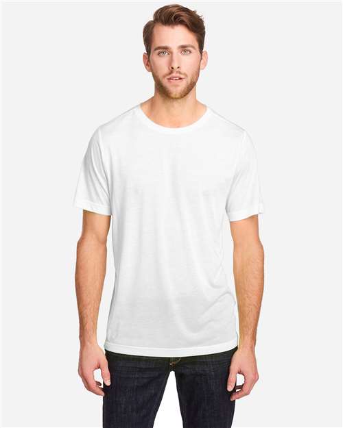 Unisex Tall Fusion ChromaSoft™ Performance T-Shirt - White