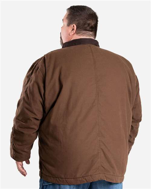 Men's Tall Highland Washed Chore Coat - Bark