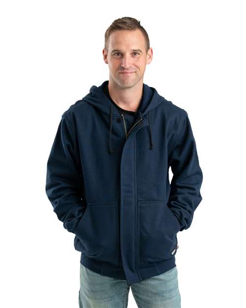 Men's Flame Resistant Full-Zip Hooded Sweatshirt - Navy