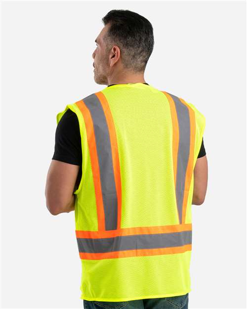 Men's Hi-Vis Class 2 Multi-Color Vest - Yellow
