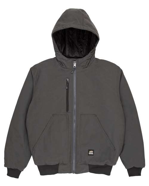 Men's Modern Hooded Jacket - Titanium