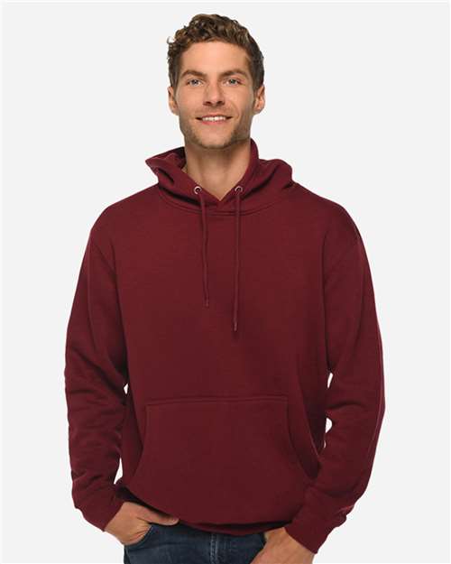Unisex Premium Pullover Hooded Sweatshirt - Burgundy
