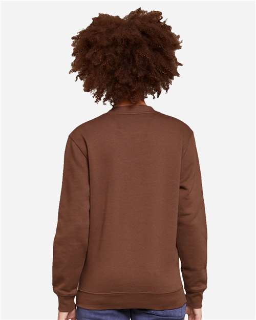 Unisex Premium Crewneck Sweatshirt - Chestnut