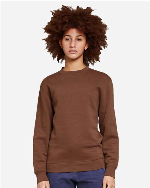 Unisex Premium Crewneck Sweatshirt - Chestnut