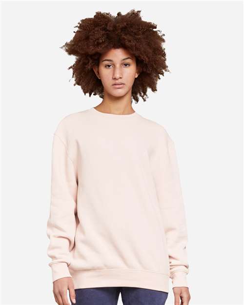 Unisex Premium Crewneck Sweatshirt - Pale Pink