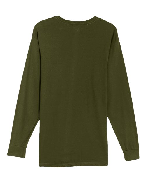 Heavyweight Long Sleeve T-Shirt - Army Green