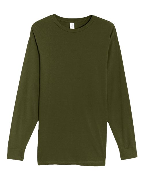 Heavyweight Long Sleeve T-Shirt - Army Green